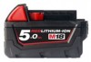 Milwaukee M18 B5 Red Lithium-Ion Battery 18 Volt 5.0Ah